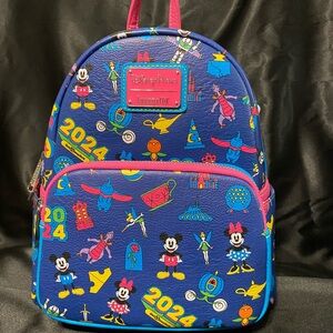 NWT- Loungefly Disney Parks 2024 backpack